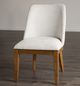 Furniture of America® Mandal 2-Piece Chestnut/White Side Chair-1
