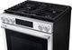 Samsung Bespoke 30" White Glass Smart Slide-In Gas Range with Illuminated Precision Knobs-4