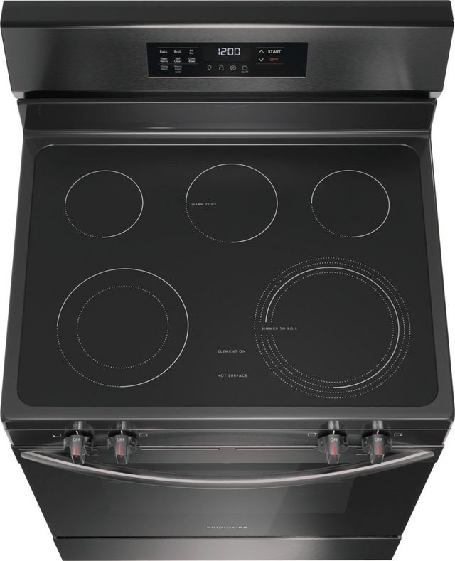 Frigidaire® 30" Black Stainless Steel Freestanding Electric Range -2