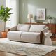 LH Home Seating Scale Heritage Brown/Wheat Sofa-1