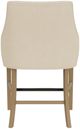Riverside Furniture Mix-N-Match Chairs 2-Piece Ivory Swoop Arm Upholstered Stool Set-4