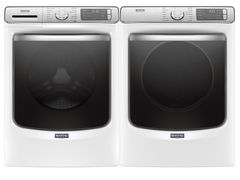 Maytag® White Front Load Laundry Pair