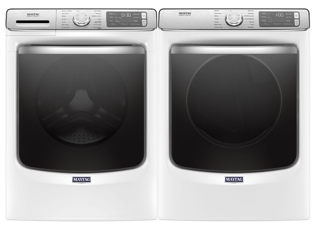 Maytag® White Front Load Laundry Pair