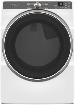 Whirlpool® 6 Series 7.4 Cu. Ft. White Front Load Electric Dryer 