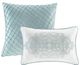 Olliix by Madison Park Lavine 12 Piece Blue King Complete Bed Set-1