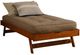 Kodiak Furniture Boho Barbados/Linen Stone Twin Pop Up Bed with Mattress-0