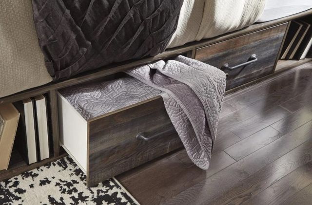 Signature Design by Ashley® Drystan Multi Youth Full Bookcase Bed with 4-Drawer Storage-4