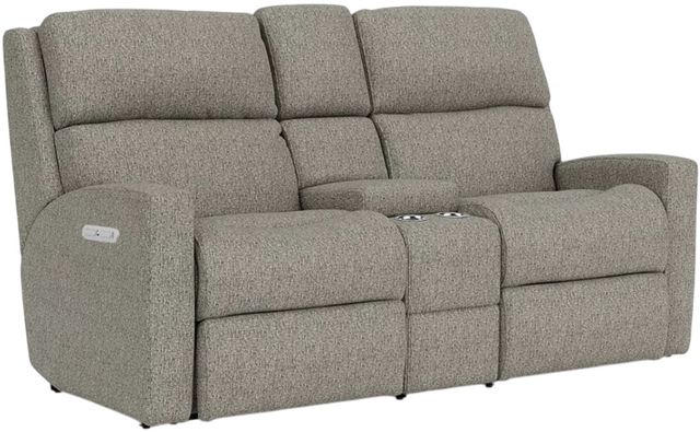 Flexsteel® Customizable Catalina Power Reclining Loveseat with Console-0