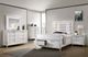 Elements International Twenty Nine 4-Piece White King Panel Storage Bedroom Set-1