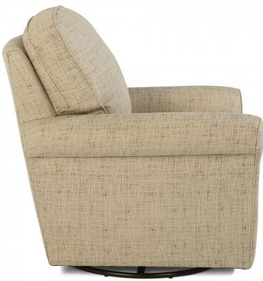 Flexsteel Parkway Beige Swivel Glider