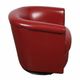 Porter International Designs Marvel Red Barrel Accent Swivel Chair-2