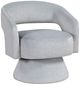 Homelegance® Lavon Gray Swivel Chair-0