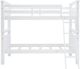 Powell® Dixon White Twin Bunk Bed-1