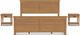 homestyles® Oak Park 3-Piece Brown King Panel Bedroom Set-0