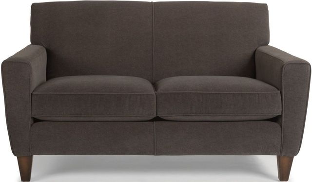 Flexsteel® Digby Brown Loveseat-1