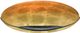 Currey & Company Pinders Contemporary Gold Leaf/French Black Flush Mount Lighting-5