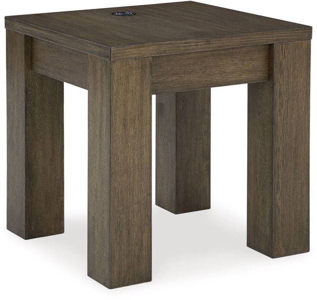 Signature Design by Ashley® Rosswain Warm Brown End Table-0