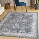Nourison Home™ Astra Machine Washable Slate 5'x7' Area Rug-1