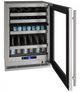 U-Line 5 Class 24" 5.1 Cu. Ft. Stainless Steel Wine Cooler-1