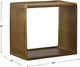 Uttermost® Braven Derwent Antique Brass Side Table-2