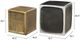 Zuo® Modern Brics 2-Piece Black/Gold/White Side Table Set-1