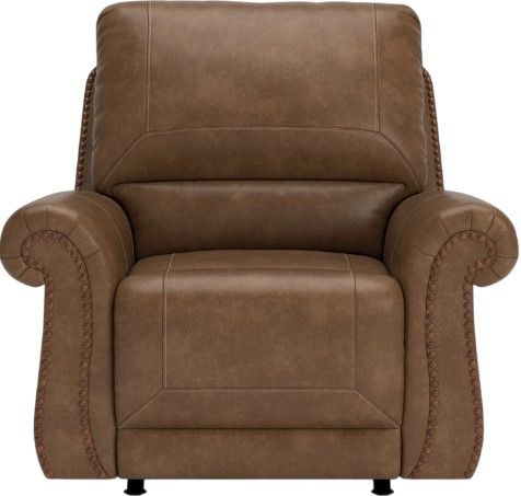 Signature Design by Ashley® Chasemore Earth Manual Swivel Glider Recliner-3