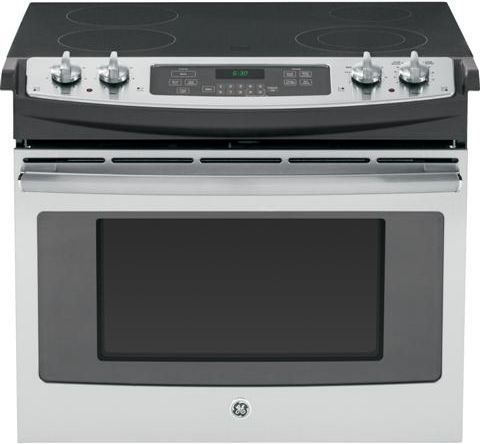 GE® 30" Stainless Steel Drop In Electric Range-0