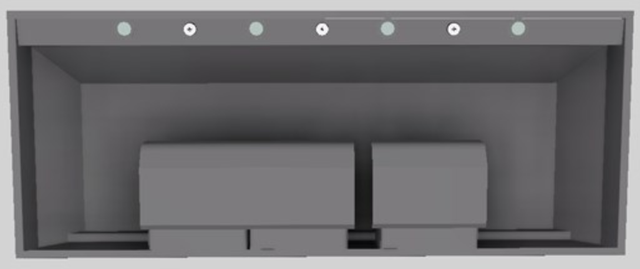 Vent-A-Hood® Designer Series 60" Gunsmoke Wall Mounted Range Hood-1