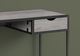 Monarch Specialties Inc. 42"L Grey with Dark Grey Metal Computer Desk-4