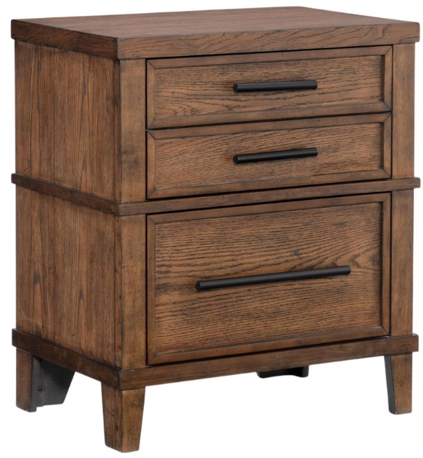 Legacy Classic Horizons Dark Amber 2-Drawer Nightstand-0