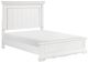 Homelegance® York White Queen Panel Bed-0