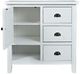 Jofran Inc. Artisan's Craft Distressed Weathered White Accent Chest-2