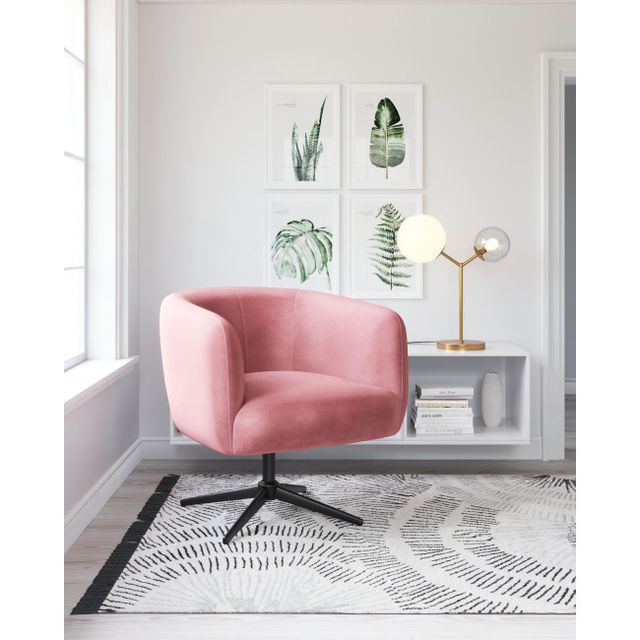 Zuo® Modern Elia Pink Accent Chair-2