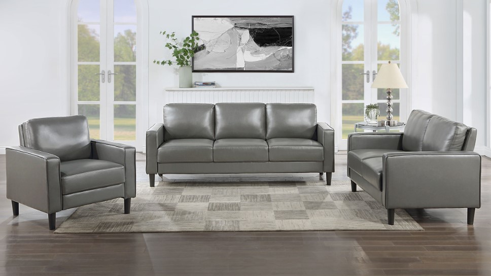Ruth Grey Sofa, Love Seat, and Chair - Thumbnail 3
