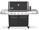 Weber® Summit® FS38 E 5-Burner Black Freestanding Liquid Propane Grill-1