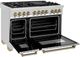 ZLINE Autograph Edition 48" Stainless Steel Pro Style Dual Fuel Range-3