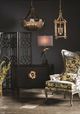 Currey & Company Briallen Caviar Black/Antique Brass Demi-Lune-4