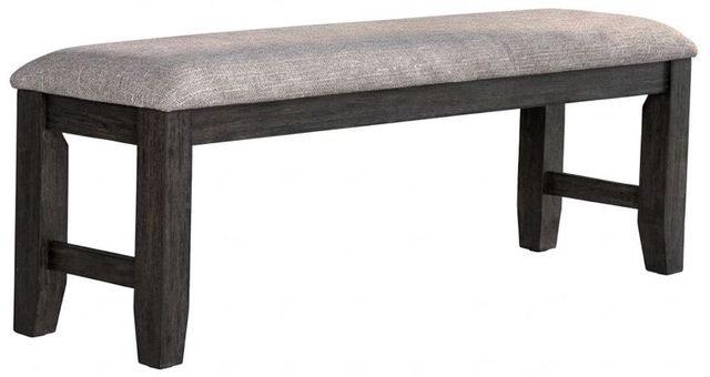 New Classic® Home Furnishings Harrisburg 6-Piece Brown/Charcoal Table Set-3
