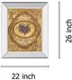 Classy Living Gregory Gorham Cabernet 22" Wall Art-2
