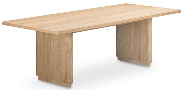 Moe's Home Collection Round Off Oak 104" Dining Table-0