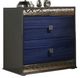 Furniture of America® Morcote Ash Gray/Indigo Blue Nightstand-0
