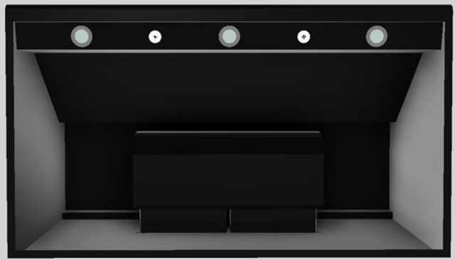 Vent-A-Hood® 42" Black Wall Mounted Range Hood-2