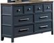 Furniture of America® Pinetop Blue/Dark Brown Dresser-0