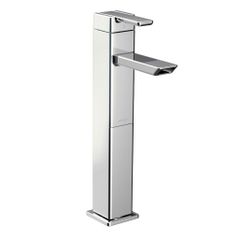 Moen® 90 Degree Chrome One-Handle High Arc Vessel Bathroom Faucet