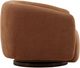 Dovetail Furniture Fawn Rust Swivel Chair-2