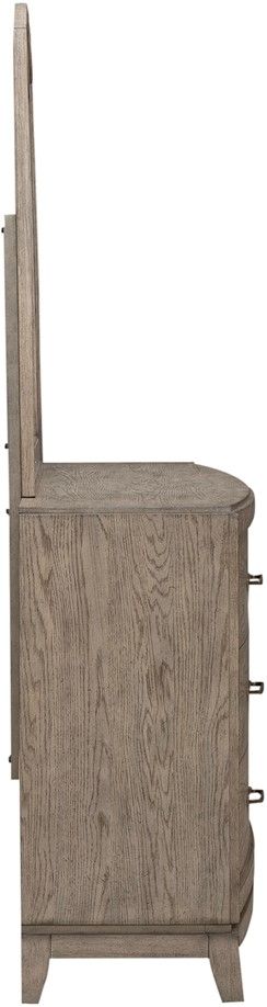 Liberty Furniture Avalon Burnished Beige Dresser and Mirror-3