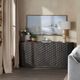 Crestview Collection Gibson Brown 4-Door Sideboard-1