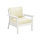 C R Plastics Tofino White Arm Chair-2