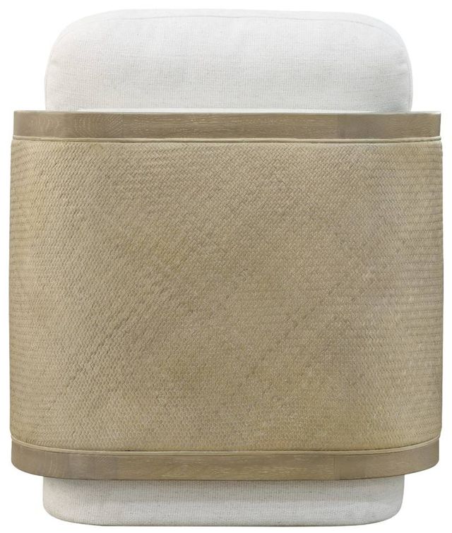 Hooker® Furniture CC Wilma Halston White/Light Wood Swivel Chair-4