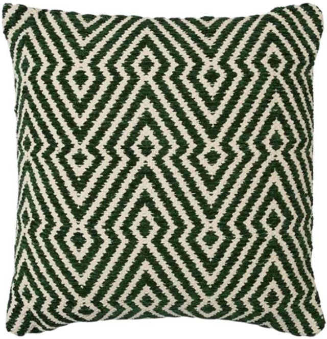 Signature Design by Ashley® Digover 4-Piece Green/Ivory Throw Pillow Set-0